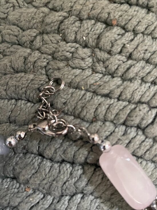 Multi color stone necklace. 80g 17" Tiger's Eye Quartz - Picture 4 of 6